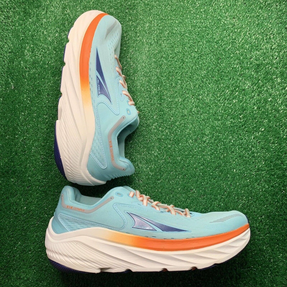 Altra Via Olympus Women’s Size 9.5 AL0A82CR444 ‘Light Blue’ Running Shoes Egomax